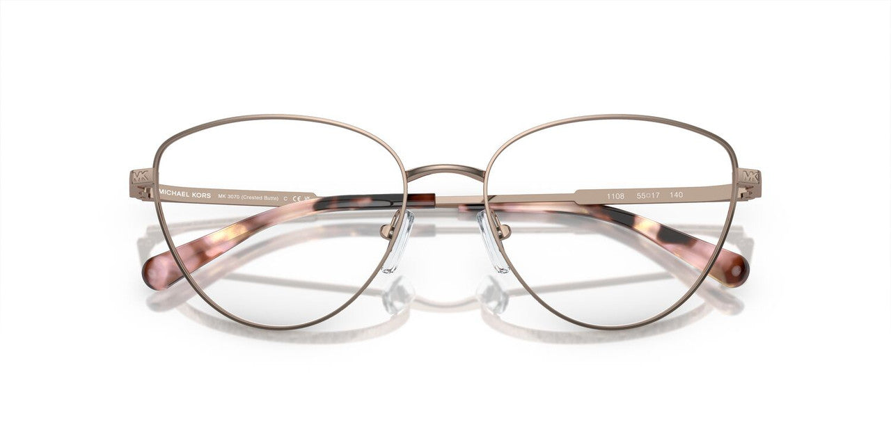 Anteojos Ópticos Michael Kors 0MK3070 Crested Butte Dorado