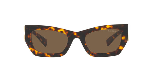 Anteojos De Sol Miu Miu 0MU Crema/Café