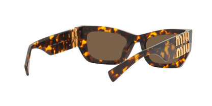 Anteojos De Sol Miu Miu 0MU Crema/Café