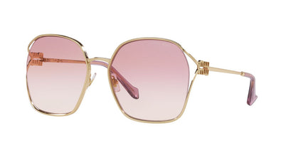 Anteojos De Sol Miu Miu 0MU Dorado/Café