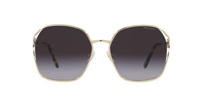Anteojos De Sol Miu Miu 0MU Dorado/Gris