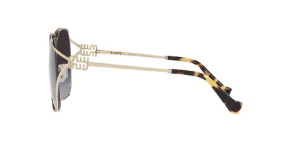 Anteojos De Sol Miu Miu 0MU Dorado/Gris