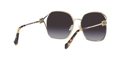 Anteojos De Sol Miu Miu 0MU Dorado/Gris