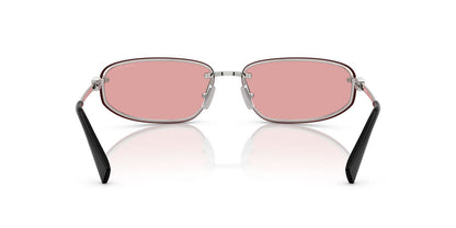 Anteojos De Sol Miu Miu 0MUA50S Plateado/Rosa