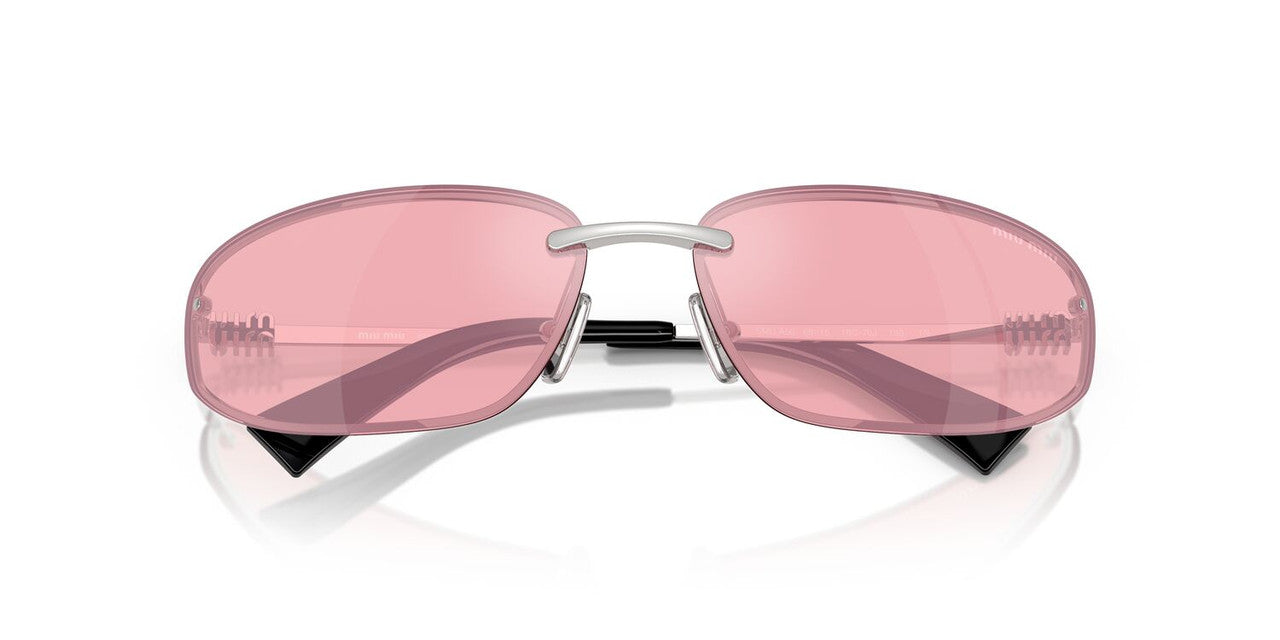 Anteojos De Sol Miu Miu 0MUA50S Plateado/Rosa