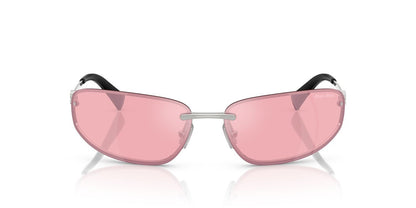 Anteojos De Sol Miu Miu 0MUA50S Plateado/Rosa
