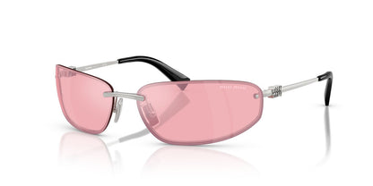 Anteojos De Sol Miu Miu 0MUA50S Plateado/Rosa