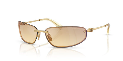 Anteojos De Sol Miu Miu 0MUA50S Dorado/Amarillo