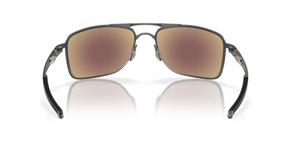 Anteojos De Sol Oakley OO4124 Gauge 8 Rojo/Gris