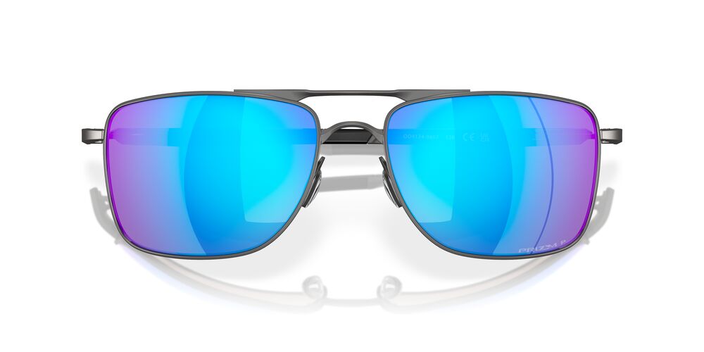 Anteojos De Sol Oakley OO4124 Gauge 8 Rojo/Gris