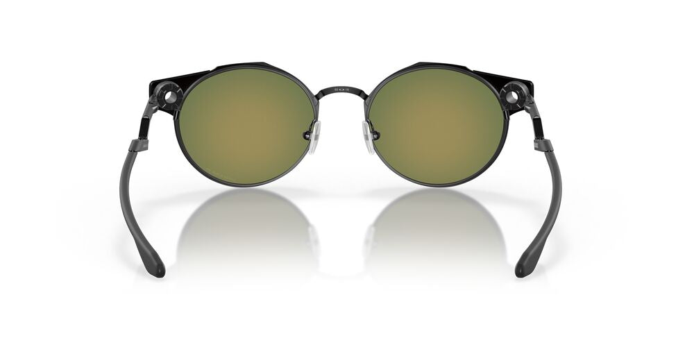 Anteojos De Sol Oakley OO6046 Deadbolt Satin Black Prizm Ruby Polar Rojo/Negro
