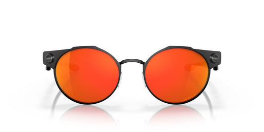Anteojos De Sol Oakley OO6046 Deadbolt Satin Black Prizm Ruby Polar Rojo/Negro