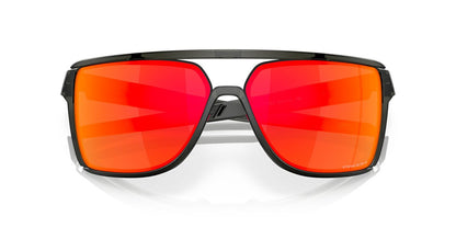 Anteojos De Sol Oakley 0OO9147 Castel Gris/Rojo
