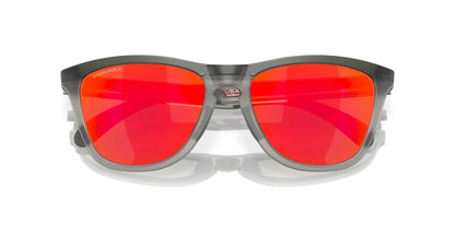 Anteojos De Sol Oakley 0OO9284 Frogskins Range Gris/Rojo