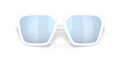 Anteojos De Sol Oakley OO9497 Briza Matte White Prizm Deep Water Polar Azul/Blanco