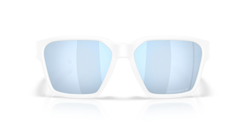 Anteojos De Sol Oakley OO9497 Briza Matte White Prizm Deep Water Polar Azul/Blanco