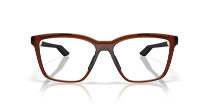 Anteojos Ópticos Oakley OX8191 Enigma Mass Trans Dark Amber