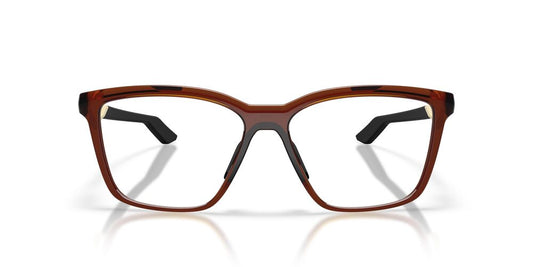 Anteojos Ópticos Oakley OX8191 Enigma Mass Trans Dark Amber