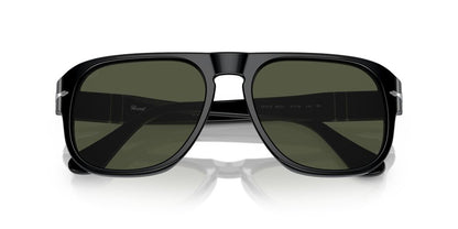 Anteojos De Sol Persol 0PO3310S Jean Verde/Negro