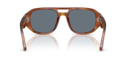 Anteojos De Sol Persol PO3373S Vincent Terra Di Siena Light Blue Celeste/Café