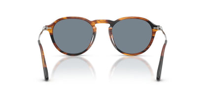 Anteojos De Sol Persol PO3383S Striped Black And Brown Light Blue