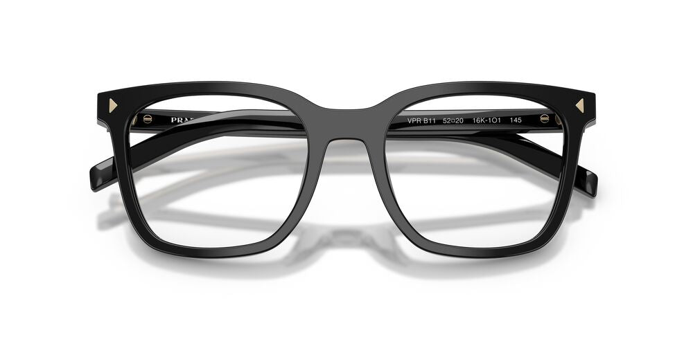 Anteojos Ópticos Prada PR B11V Black Negro
