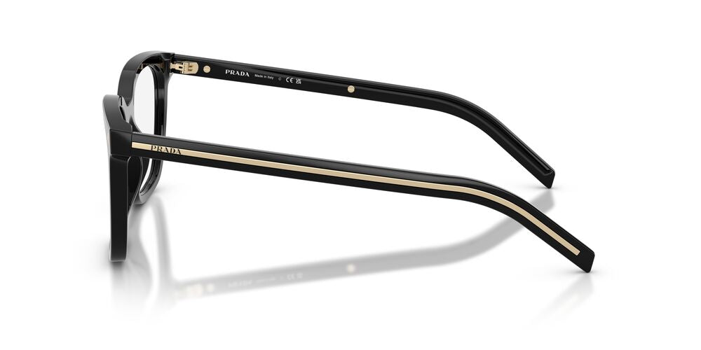 Anteojos Ópticos Prada PR B11V Black Negro