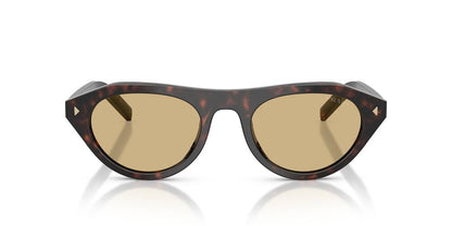 Anteojos De Sol Prada PR B15S Root Tortoise Light Brown Café/Havana