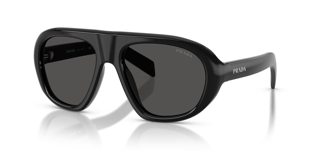 Anteojos De Sol Prada PR C05S Black Dark Grey