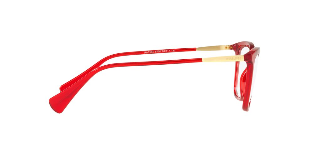 Anteojos Ópticos Ralph 0RA7104 Rojo