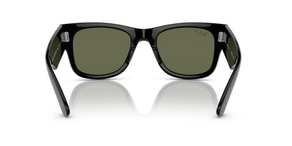 Anteojos De Sol Ray-Ban 0RB0840S Mega Wayfarer Negro/Verde