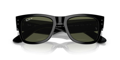 Anteojos De Sol Ray-Ban 0RB0840S Mega Wayfarer Negro/Verde