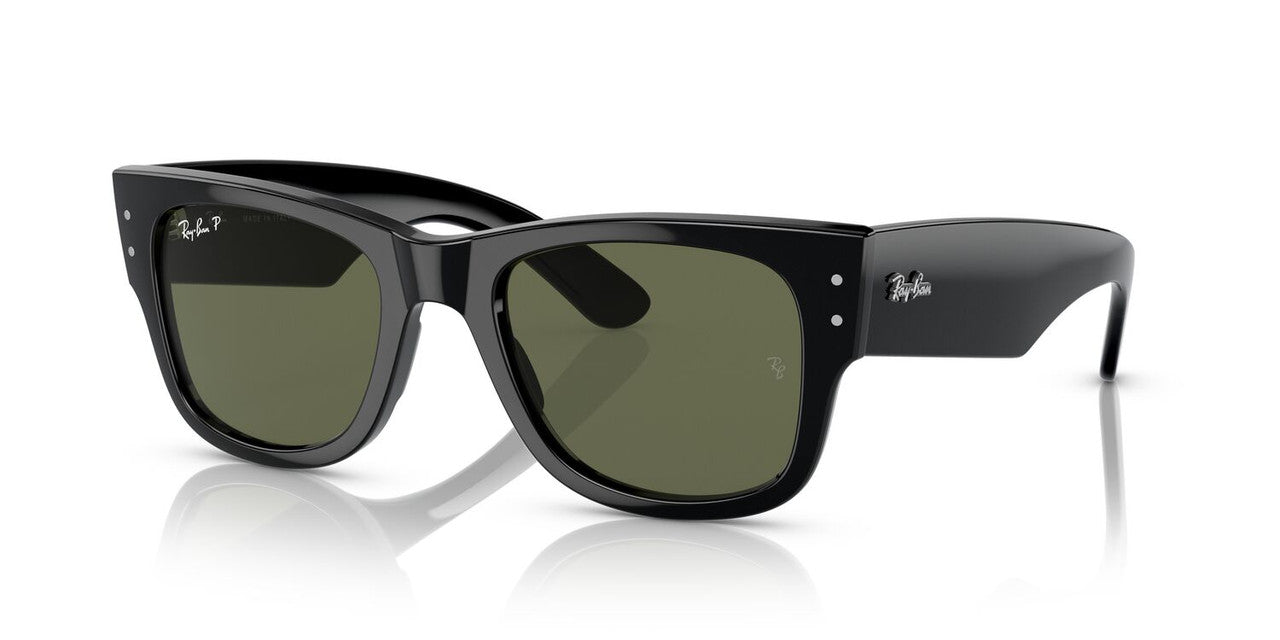Anteojos De Sol Ray-Ban 0RB0840S Mega Wayfarer Negro/Verde