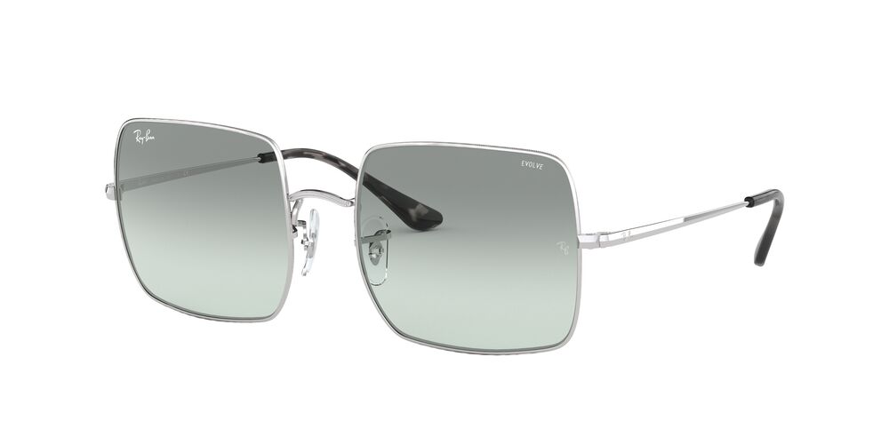 Anteojos De Sol Ray-Ban 0RB1971 Square Gris/Plateado