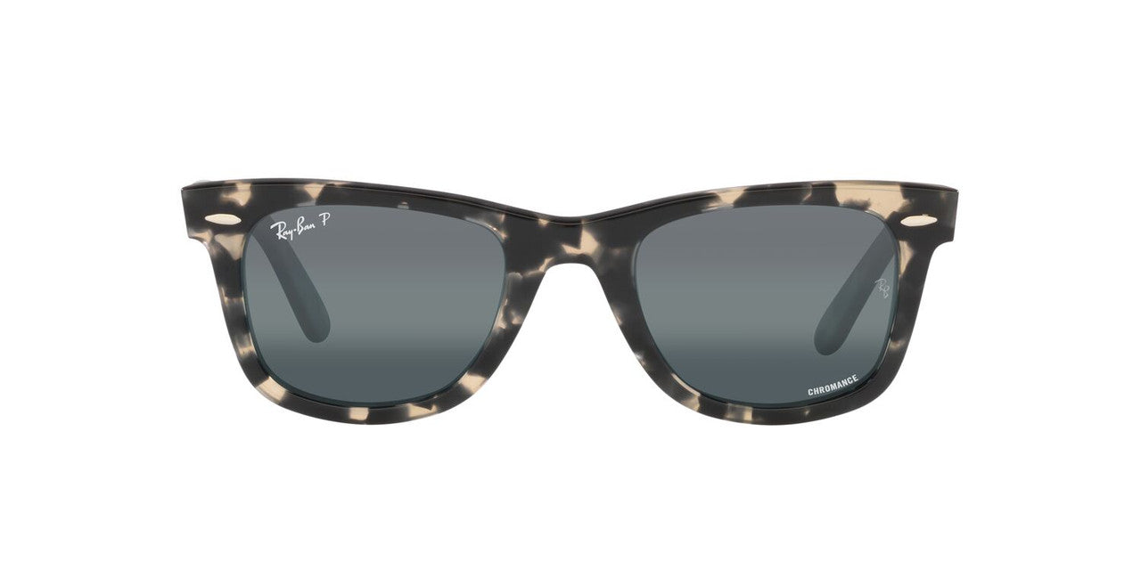 Anteojos De Sol Ray-Ban 0RB2140 Wayfarer Gris/Azul