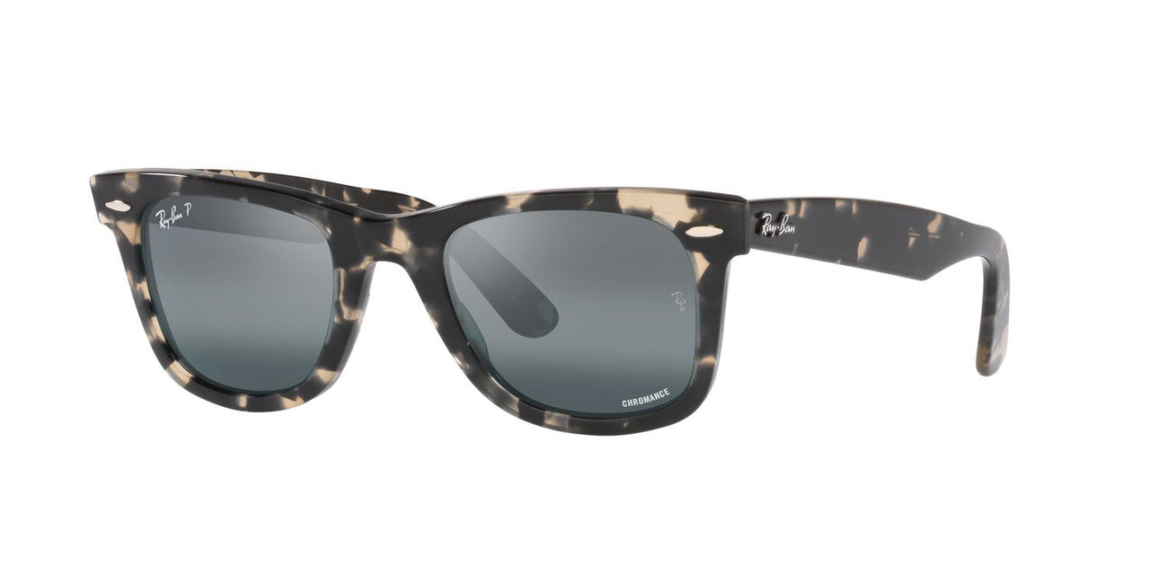 Anteojos De Sol Ray-Ban 0RB2140 Wayfarer Gris/Azul