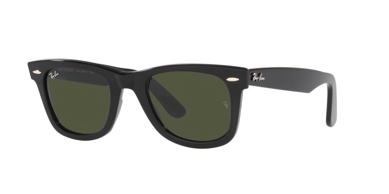 Anteojos De Sol Ray-Ban 0RB2140 Wayfarer Negro/Verde