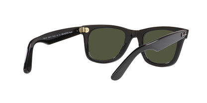 Anteojos De Sol Ray-Ban 0RB2140 Wayfarer Negro/Verde