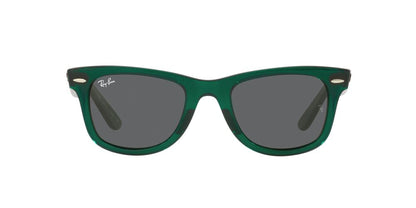 Anteojos De Sol Ray-Ban 0RB2140 Wayfarer Verde/Gris