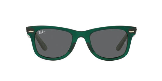 Anteojos De Sol Ray-Ban 0RB2140 Wayfarer Verde/Gris