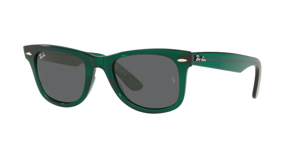 Anteojos De Sol Ray-Ban 0RB2140 Wayfarer Verde/Gris