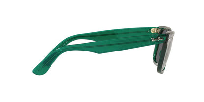 Anteojos De Sol Ray-Ban 0RB2140 Wayfarer Verde/Gris