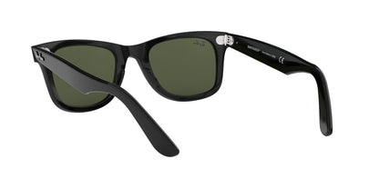 Anteojos De Sol Ray-Ban 0RB2140 Wayfarer Negro/Verde