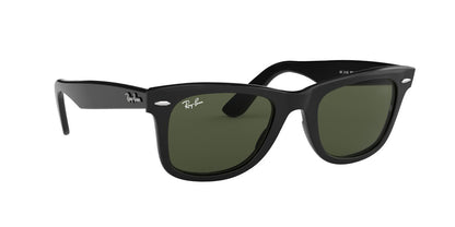 Anteojos De Sol Ray-Ban 0RB2140 Wayfarer Negro/Verde