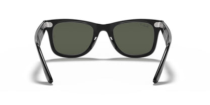 Anteojos De Sol Ray-Ban 0RB2140 Wayfarer Negro/Verde