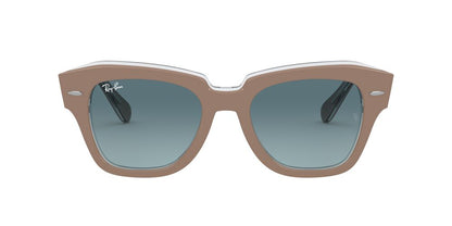 Anteojos De Sol Ray-Ban RB2186 State Street Azul/Marrón