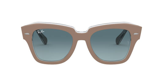 Anteojos De Sol Ray-Ban RB2186 State Street Azul/Marrón