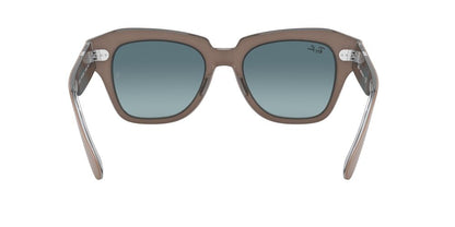 Anteojos De Sol Ray-Ban RB2186 State Street Azul/Marrón