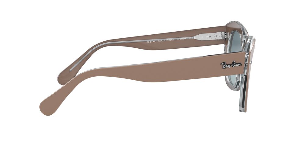 Anteojos De Sol Ray-Ban RB2186 State Street Azul/Marrón