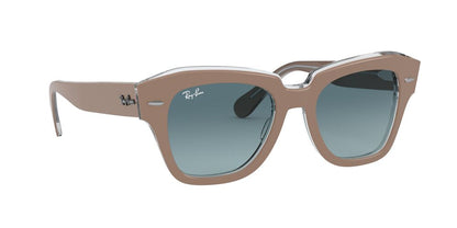 Anteojos De Sol Ray-Ban RB2186 State Street Azul/Marrón
